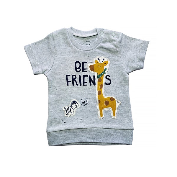 بلوز آستین کوتاه طرح فرندز